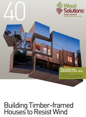 Building timber-framed houses to resist wind