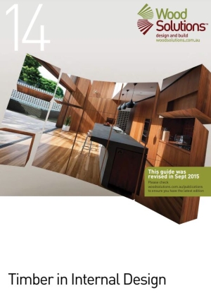 Timber in internal design
