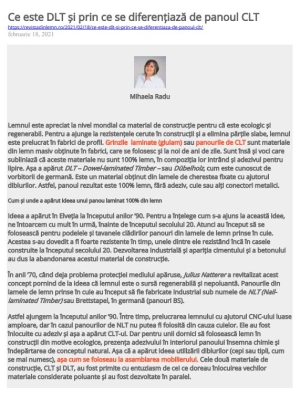 Notiuni introductive - Ce sunt panourile DLT?