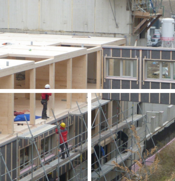 Construction with CLT in multi storey buildings