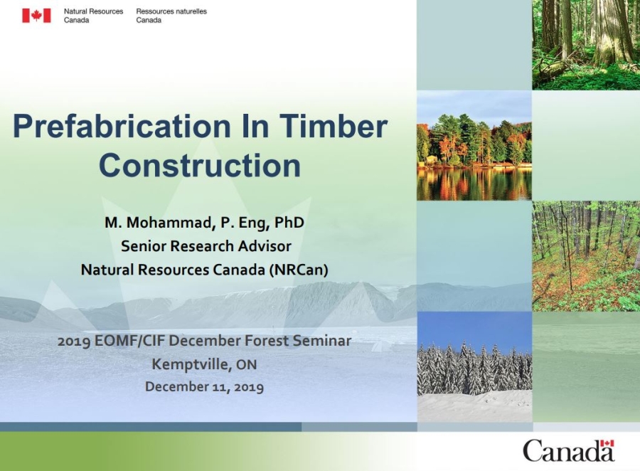 Prefabrication In Timber Construction