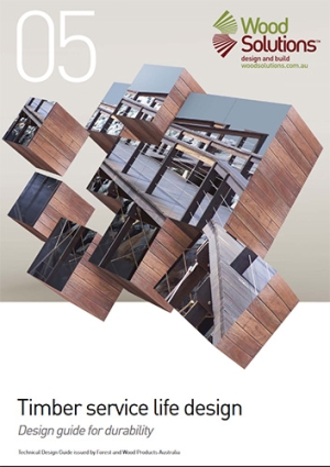 Timber service life design - Design guide for durability