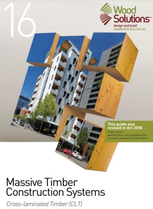 Massive timber construction systems CLT
